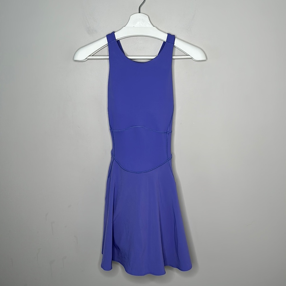 NWT Lululemon Court Crush Dress in Charged Indigo